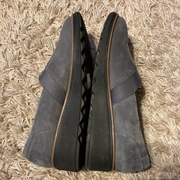 Clarks Sharon Pump Loafers Grey 8.5 - Picture 4 of 6